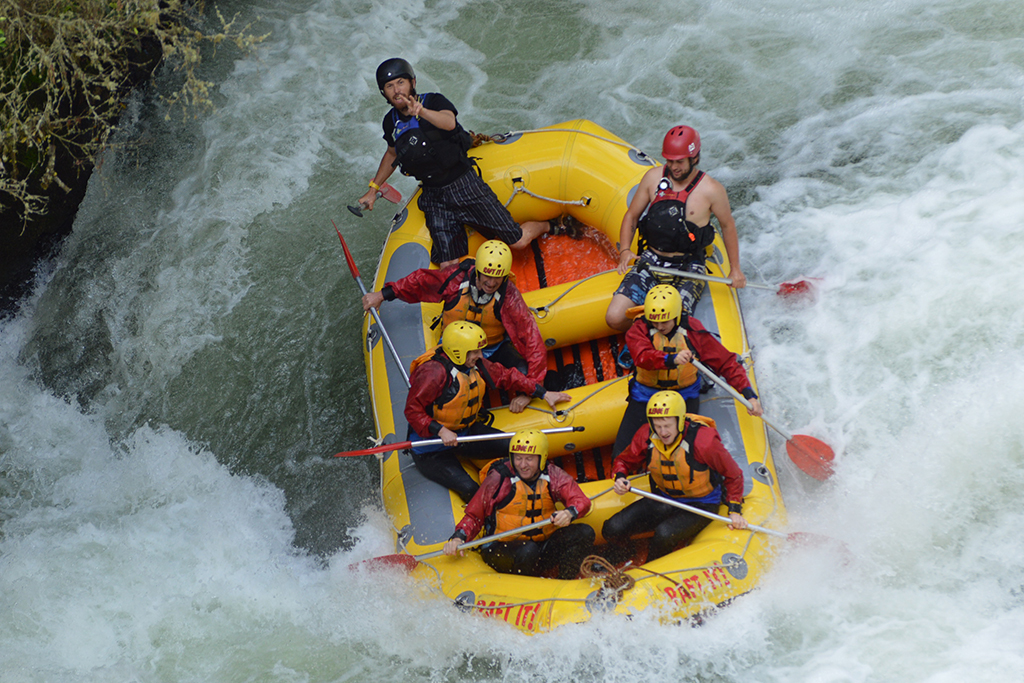 The best time to raft in New Zealand on the Kaituna river