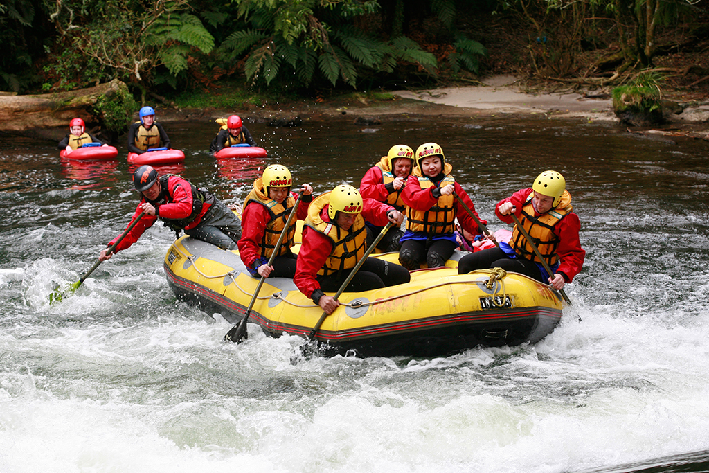Rotorua Adventure Itinerary rafting