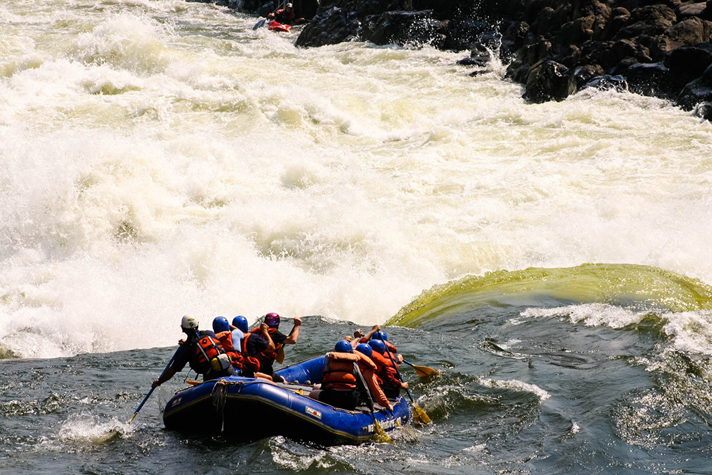 best places in the world for rafting zambesi